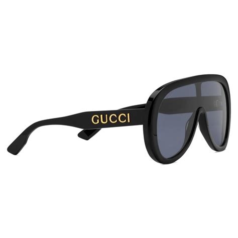 mascherina gucci topolino|Gucci Occhiali da sole a mascherina.